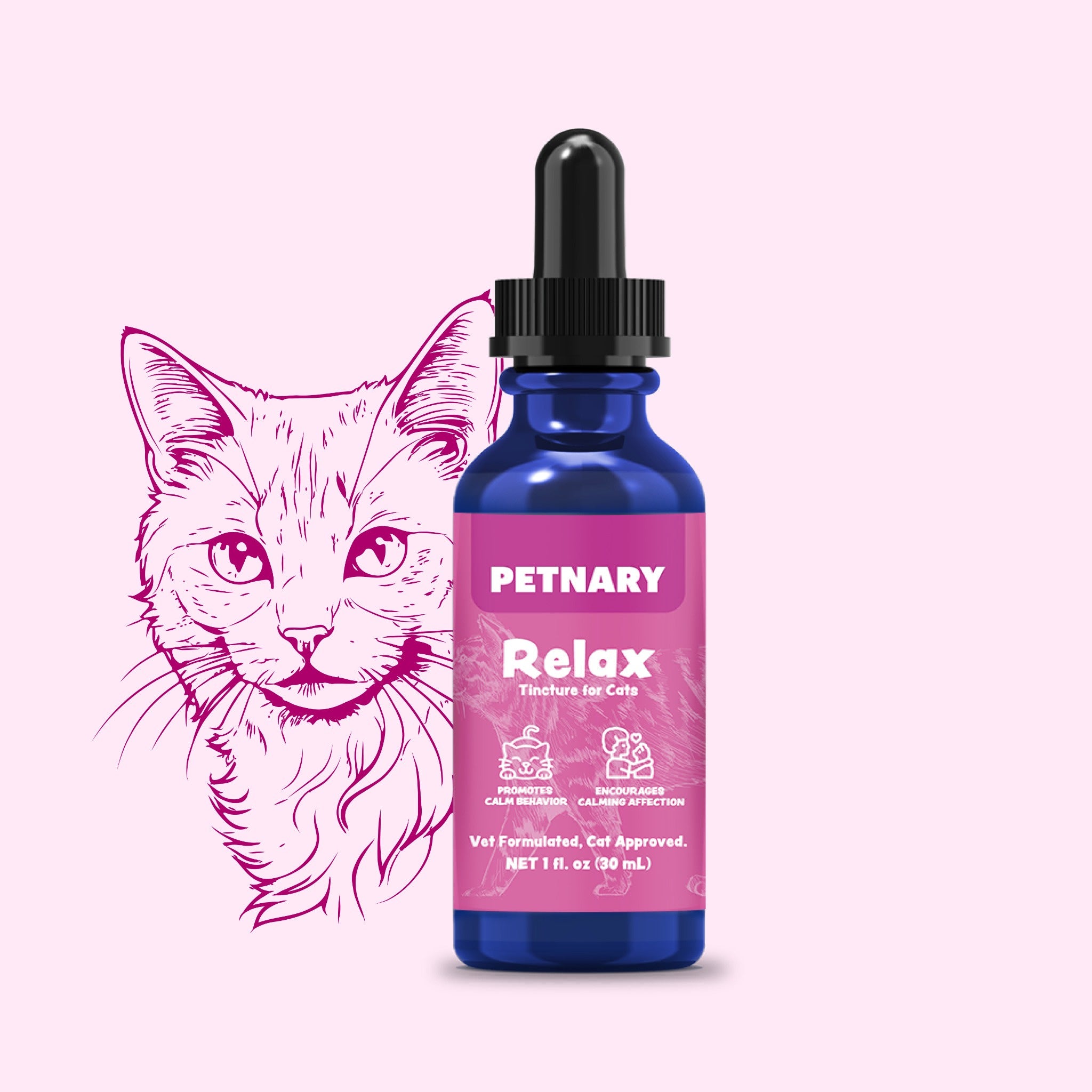 Petnary Relax | Targeted Calming Drops – Passionflower & Environmental Harmony